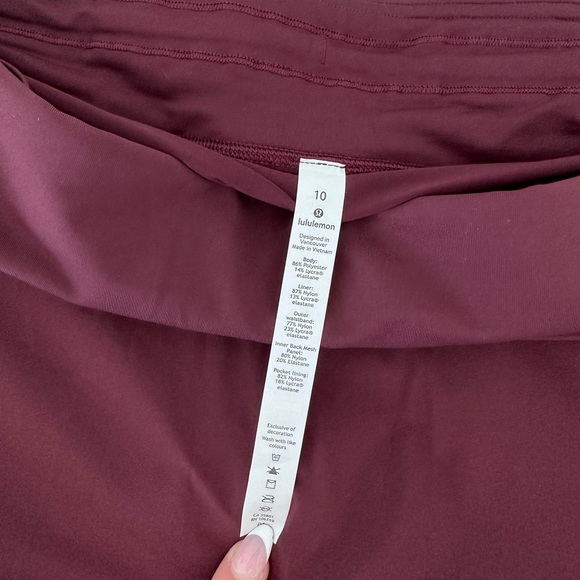 Lululemon Dark Adobe Play Off The Pleats Skirt - Picture 8 of 9